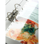 Lamineringslomme A4 80 mic Filex 228x303 mm. m/ 4 huller (100 stk) 54525