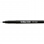 Fineliner Artline EK-220 Super Fine 0,2 mm. (Sort)