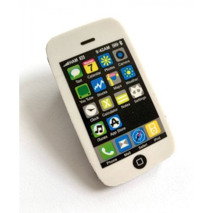 Viskelæder Iphone 4×8 cm.