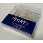 Fødselsdagslys på pind TILLYKKE