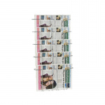 Avisholder væg 5-fag Twin Agenda 5190-8