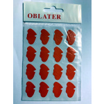 Oblater Hjerter 23x15 mm. (32 stk.)