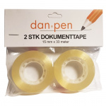 Tape 15 mm. x 33 mtr (2 ruller)