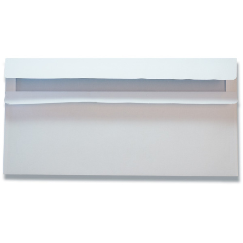 Kuverter M65 hvid 110×220 mm.13387 (500 stk)