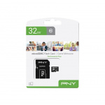 Hukommelseskort PNY Micro SDHC Plus 32 GB Class 10 m/adapter