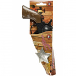 Revolver m/sherifstjerne 21 cm.