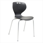 Kantine-Konferencestol Oporto m/alu stel