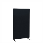 Skærmvæg Eco Soft 80x135 cm. (sort)