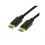 DisplayPort kabel LogiLink® han-han m/guldstik 3 mtr.