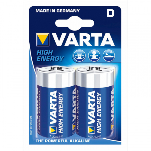 Batteri Varta High Energy LR20 D (2-pak)