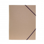 Elastikmappe BNT A4 karton Natur