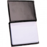 Visitkortmappe til 40 kort, sort kunstlæder - Image 2