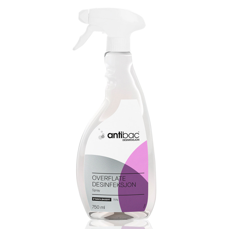 Desinfektion Antibac til overflader 750 ml. 952773 Desinfektion Antibac til overflader 750 ml. 952773 - Image 1