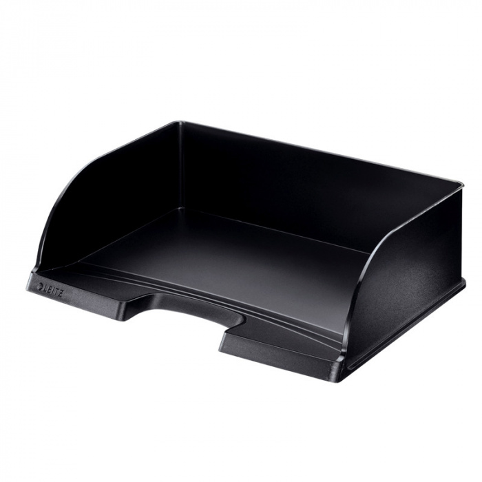 Brevbakke Leitz Plus Jumbo A4 sort tværvendt 52190095 - Image 1