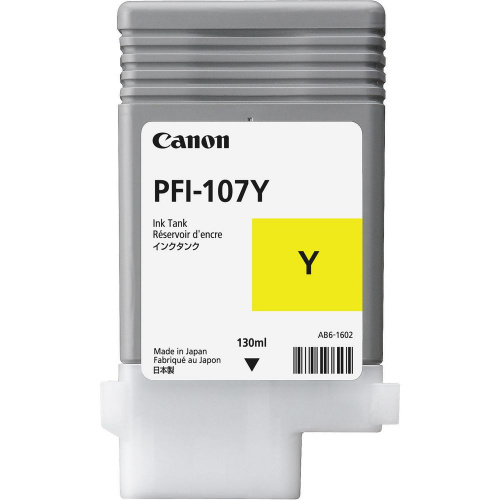 Blæktatron Canon PFI-107Y Yellow (130 ml.)