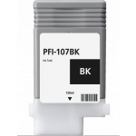 Blæktatron Canon PFI-107BK Sort (130 ml.)