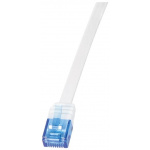 LogiLink® Netværkskabel Cat.6A Flat U/UTP SlimLine 0,50 mtr.