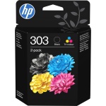 Blækpatroner HP 303 sort+farve (2-pak)