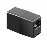 RJ-45 goobay samlestykke/forlænger (sort)