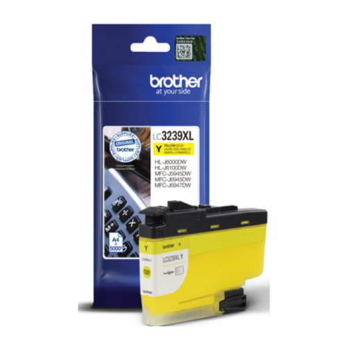 Blækpatron Brother LC3239Y XL Yellow (5.000 sider)