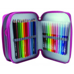 Penalhus dobbelt rum m/Super Star, rød (34 dele) - Image 3