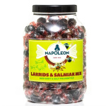 Napoleon Lakrids og Salmiak bolcher mix 1,3 kg i bøtte