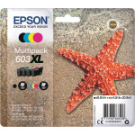 Blækpatroner Epson T603 XL BK,C,M,Y (4-pak) Søstjerne-serien