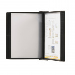 Registersystem til 20 lommer sort, vægmodel 77540