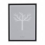 Fotoramme 50x70 cm. Mat sort