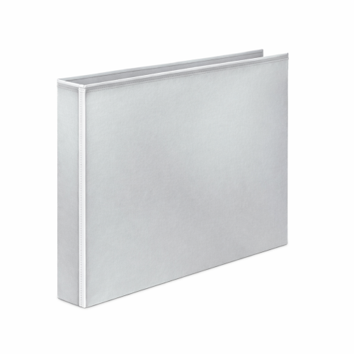 Indstiksringbind A3 vandret, rygbredde 80 mm. Hvid