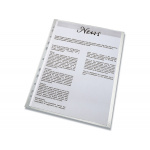 Plastlomme A4 PP 0,52 mm. sideåbnet (100 stk.)