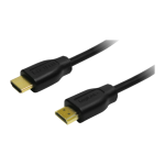 HDMI 1.4 Logilink kabel, sort (7,5 mtr.)