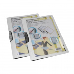 Klemmappe A4, Foldermate hvid t/30 ark.