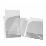 Plastomslag A4 Comix med 4 lommer/rum