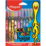 Monster farvetusher Maped Color´Peps (12 stk.)