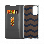Cover Samsung Galaxy S20 m/omslag/kreditkortlomme X-Shield koks
