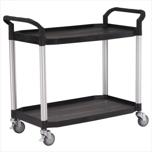 Rullebord med 2 hylder Rullebord med 2 hylder
