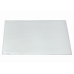 Transparent bordbeskytter til skrivebord