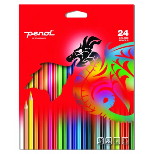 Farveblyanter Penol Standard Colors (24 stk.)
