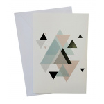 Kort-/telegram 11,5x17 cm. incl. kuvert