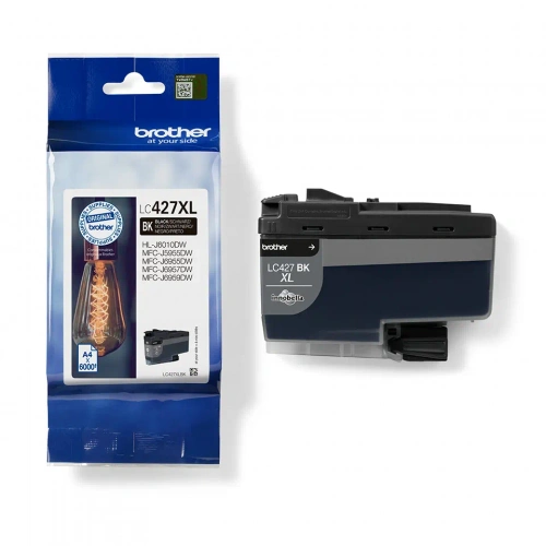 Blækpatron Brother LC427XL Black (6.000 sider)