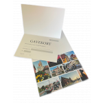 Gavekort A6 dobbelt m/Ribe motiver