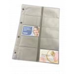 Visitkortlomme A4 til 10/20 visitkort