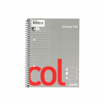 Kollegieblok Bantex A5 linjeret 70 bl.