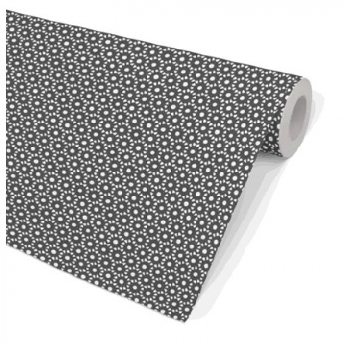 Gavepapir Økonom jul "Granada Charcoal" 57 cm. - Image 1