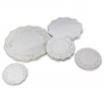 Kagepapir Ø24 cm. hvid (500 stk.)