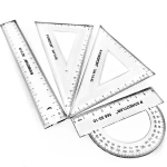 Lineal/Geometri sæt Staedtler 4-dele - Image 2