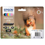 Blækpatroner Epson T378 6-pak (Egern)
