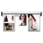 Plakatskinne MMR100 TWIN MEMO RAIL L:100 cm.