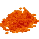 Bankobrikker Ø17 mm. orange (100 stk)